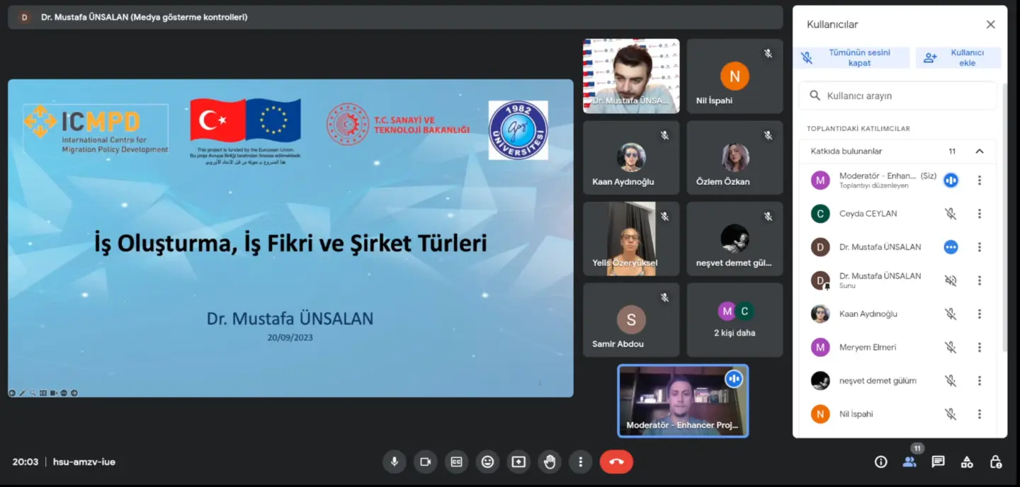 İş Yaratma Süreçleri ve Prosesleri-2 Eğitimi Başarıyla Tamamlandı - Katılım Sertifikaları Dijital Olarak Paylaşıldı!